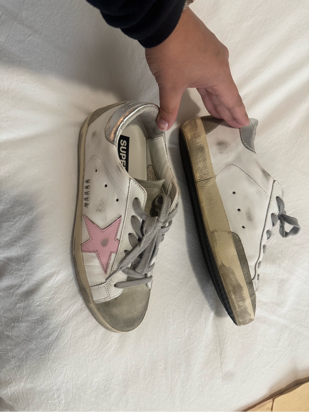 Golden Goose Super Star Patch Sneakers